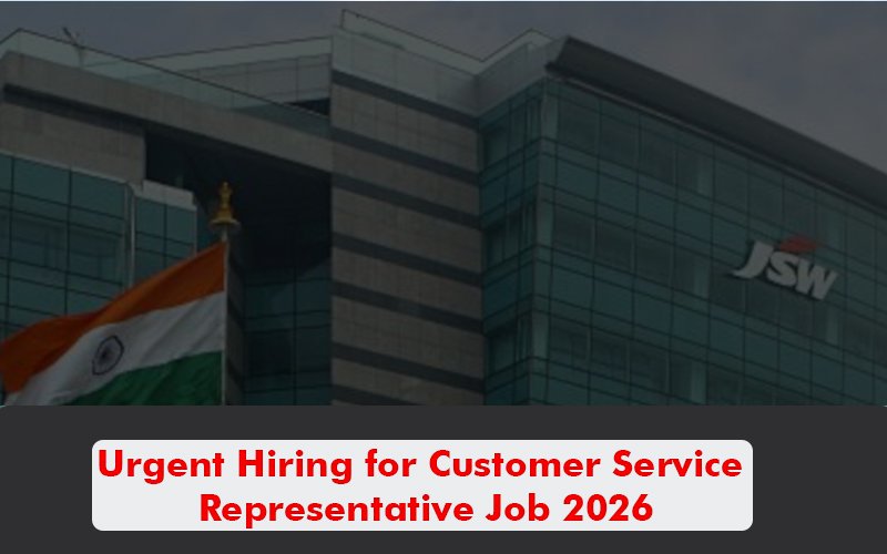 Urgent Hiring for Customer Service Representative Job 2026