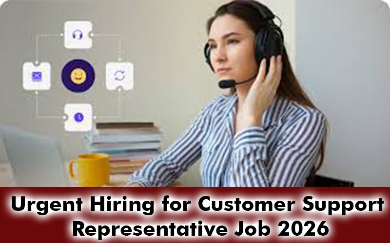 Urgent Hiring for Customer Support Representative Job 2026
